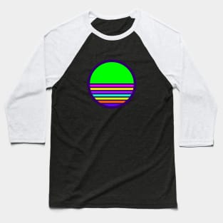 SUNSET ORB Baseball T-Shirt